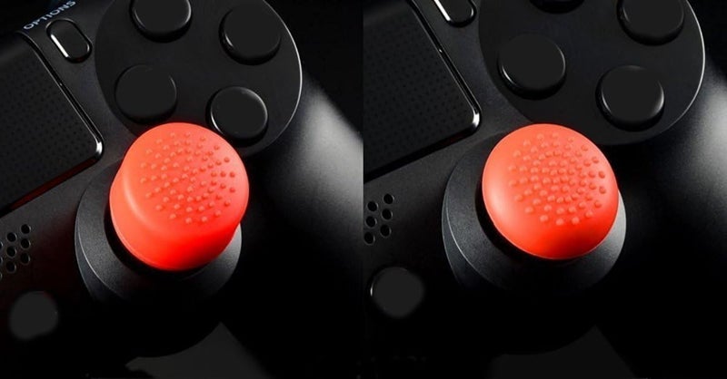 Ambertown Pack of 8 pcs Analog Controller Gamepad Raised Antislip Thumb Stick Grips Thumbsticks Joystick Cap Cover for PS5, PS4, PS3, Switch Pro, Xbox one, Xbox 360, Wii U, PS2 Controller (Red) - Image 5
